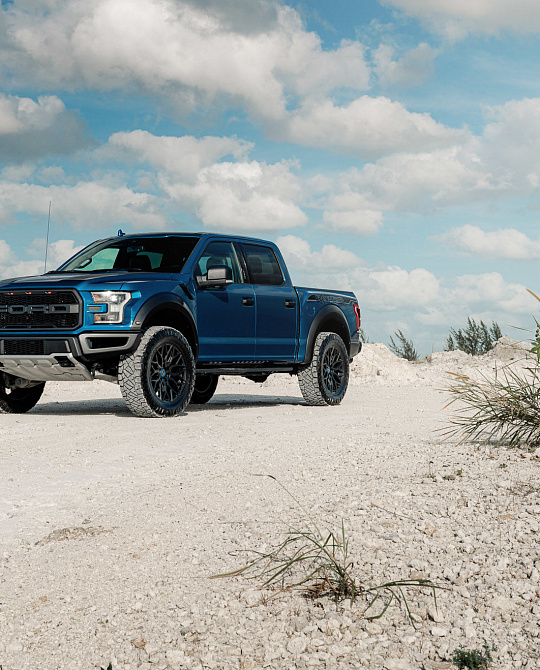 Фото дисков HF6-3 Черный сатин на Ford F-150 XIII