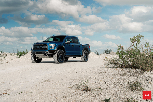 Фото дисков Vossen HF6-3 Черный сатин на Ford F-150 XIII