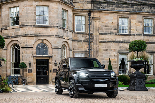 Фото дисков Kahn Type 60 RS2 Алмазная проточка на Land Rover Defender II