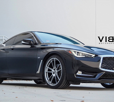 Фото дисков HRE FF04 на Infiniti Q60 II