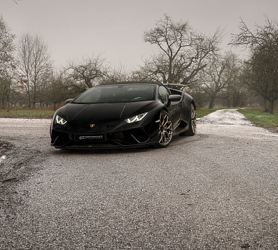 Фото дисков Vossen S17-01 на Lamborghini Huracan