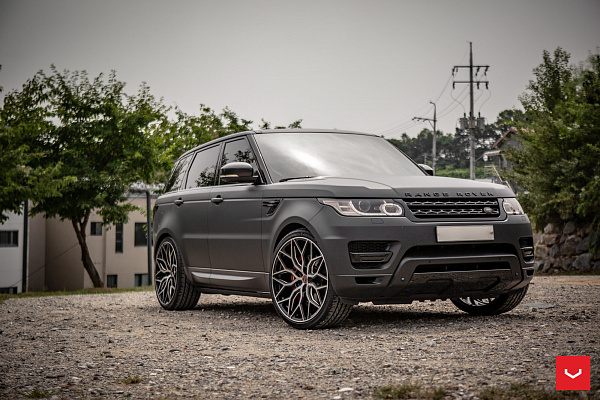Фото дисков Vossen HF-2 Алмазная проточка на Land Rover Range Rover Sport II