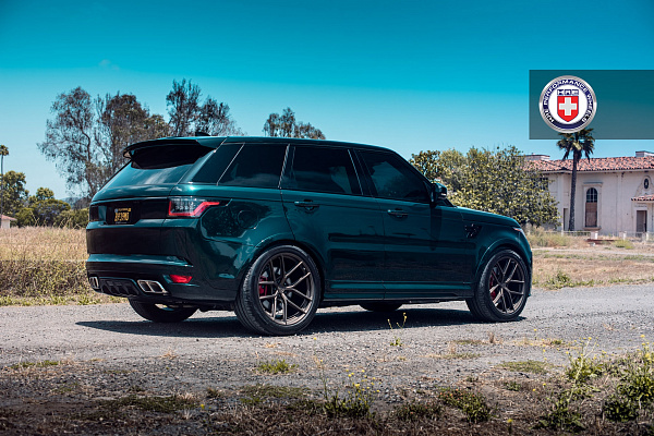 Фото дисков HRE P101SC Сатиновая бронза на Land Rover Range Rover Sport II