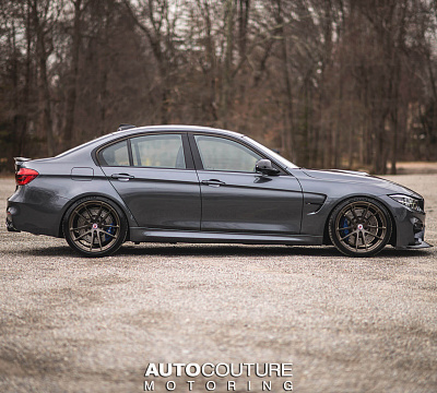 Фото дисков HRE P104 на BMW 3/M3 (F3x/F80)