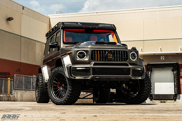 Фото дисков 1886 Wheels XR016 Черный сатин на Mercedes-Benz G-Class III