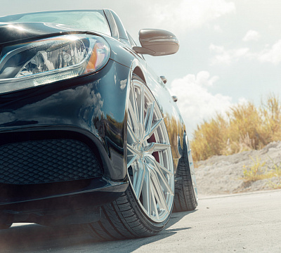 Фото дисков Vossen HF-4T на Mercedes-Benz C-Class (W205)