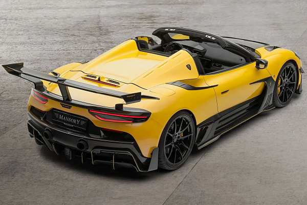 Фото дисков Mansory FV.5 Черный глянец на Maserati MC20
