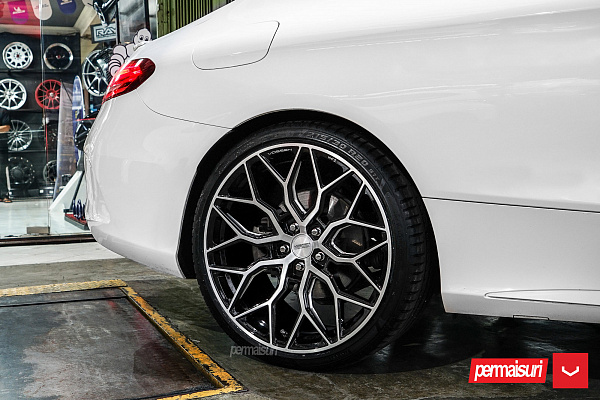 Фото дисков Vossen HF-2 Алмазная проточка на Mercedes-Benz C-Class (W205)