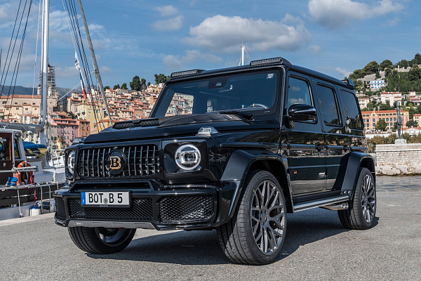 Фото дисков BRABUS Monoblock Y (Platinum Edition) Сатиновый графит на Mercedes-Benz G-Class III