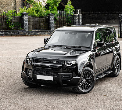 Фото дисков Kahn RS 3.0 на Land Rover Defender II
