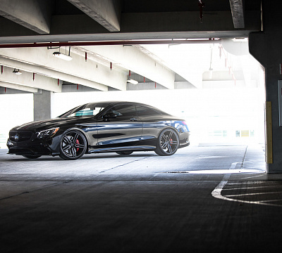 Фото дисков Vossen HF-1 на Mercedes-Benz S-Class (W222, C217)