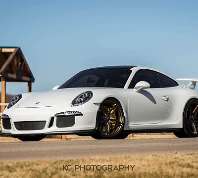 Фото дисков HRE P107 на Porsche 911 VII
