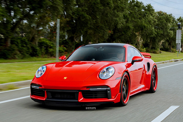 Фото дисков Strasse Wheels S5 Track Другой цвет на Porsche 911 VIII