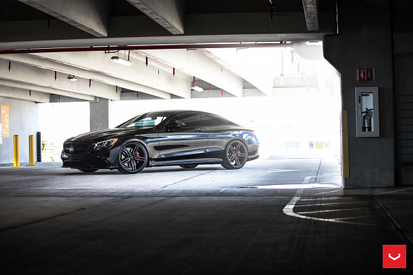 Фото дисков Vossen HF-1 Глянцевый темный лак на Mercedes-Benz S-Class (W222, C217)