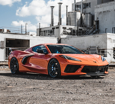 Фото дисков Brixton Forged R11-R на Chevrolet Corvette C8