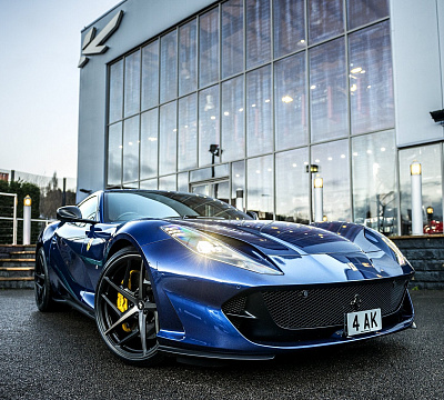 Фото дисков Kahn Type 52 на Ferrari 812