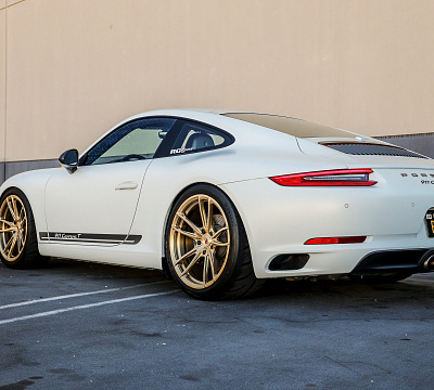 Фото дисков Vossen S17-06 на Porsche 911 VII