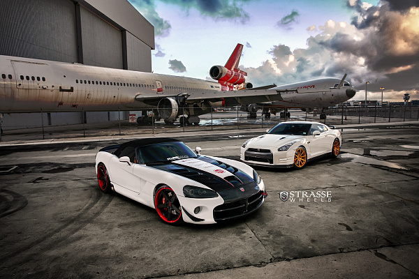 Фото дисков Strasse Wheels S5 Deep Concave Другой цвет на Dodge Viper