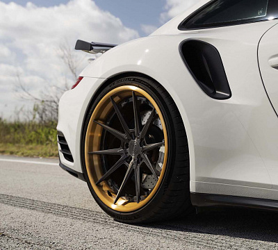 Фото дисков Strasse Wheels SV10 Deep Concave FS на Porsche 911 VII