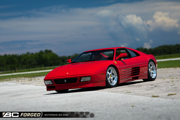 Фото дисков BC Forged LE05 // MLE05 Глянцевый лак на Ferrari 348