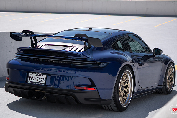 Фото дисков Vossen GEN-03 (3-piece) Сатиновая шампань на Porsche 911 VIII