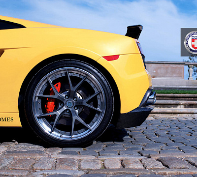 Фото дисков HRE S101 на Lamborghini Gallardo