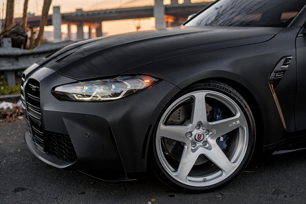 Фото дисков HRE 527M Глянцевый лак на BMW 3/M3 (G2x/G80)