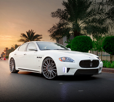 Фото дисков Vossen VFS-2 на Maserati Quattroporte V