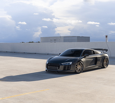 Фото дисков Strasse Wheels SV10 Track на Audi R8 (4S)
