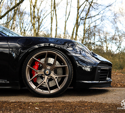 Фото дисков Vossen S21-01 на Porsche 911 VIII