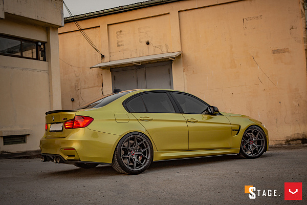 Фото дисков Vossen HF-5 Сатиновый графит на BMW 3/M3 (F3x/F80)