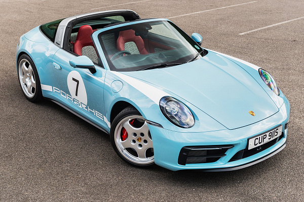 Фото дисков Kahn Cup 1 Remastered 3-Piece Серебро на Porsche 911 VIII