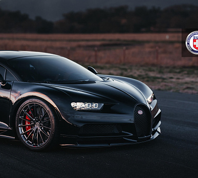 Фото дисков HRE P103 на Bugatti Chiron