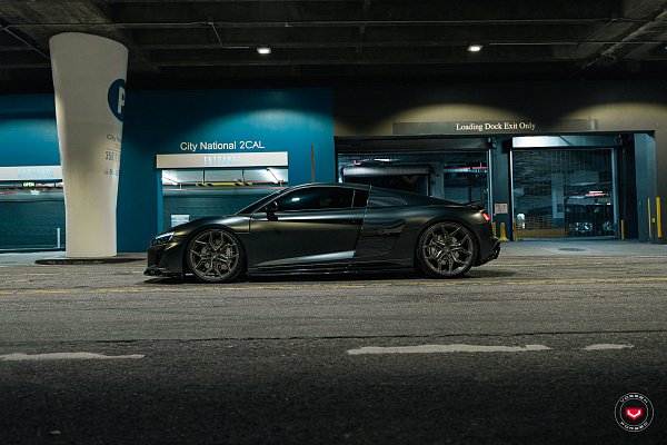 Фото дисков Vossen EVO-3R Глянцевый темный лак на Audi R8 (4S)