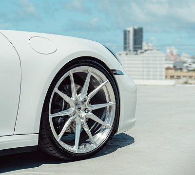 Фото дисков Vossen EVO-2 на Porsche 911 VIII