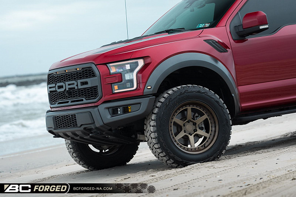 Фото дисков BC Forged LE61 // MLE61 Сатиновая бронза на Ford F-150 XIII