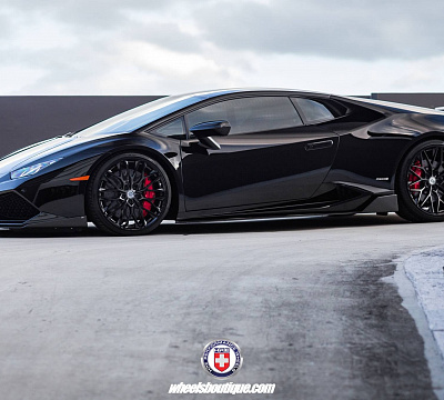 Фото дисков HRE P200 на Lamborghini Huracan