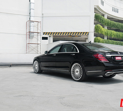 Фото дисков Vossen S17-14 на Mercedes-Benz S-Class (W222, C217)