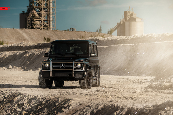 Фото дисков Anrky AN15 Черный сатин на Mercedes-Benz G-Class II