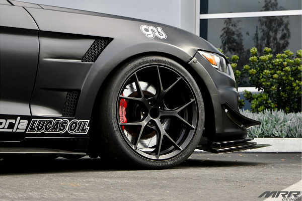 Фото дисков MRR FS06 Черный сатин на Ford Mustang VI