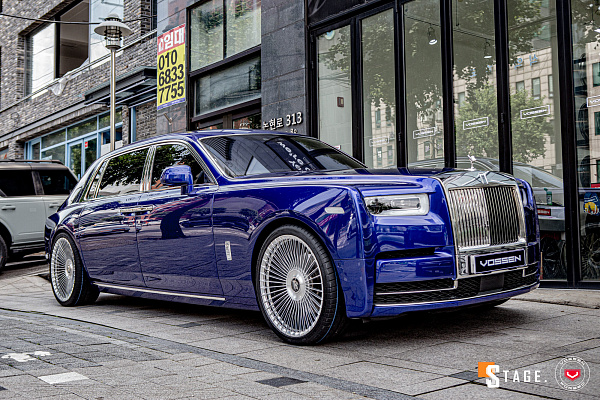 Фото дисков Vossen S17-16 Глянцевый лак на Rolls-Royce Phantom