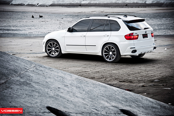Фото дисков Vossen CV1 Алмазная проточка на BMW X5/X5 M (E70)
