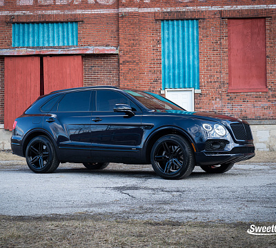Фото дисков Vossen HF-1 на Bentley Bentayga