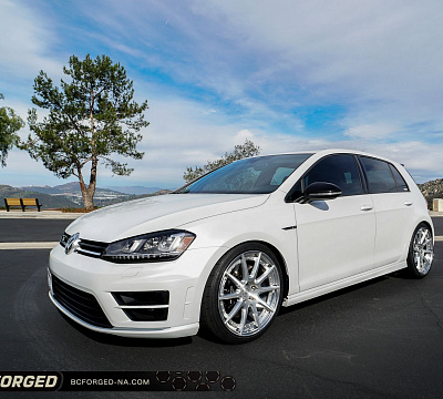 Фото дисков BC Forged HCS04 на Volkswagen Golf VII