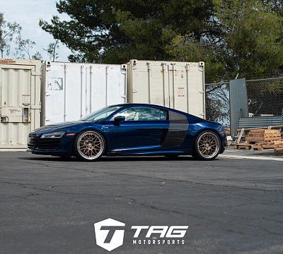 Фото дисков HRE C100 на Audi R8 (Typ 42)