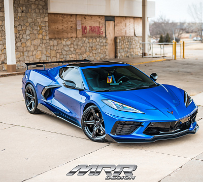 Фото дисков MRR F23 на Chevrolet Corvette C8