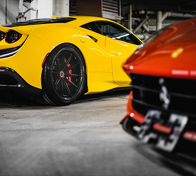 Фото дисков Brixton Forged R11-R на Ferrari F8