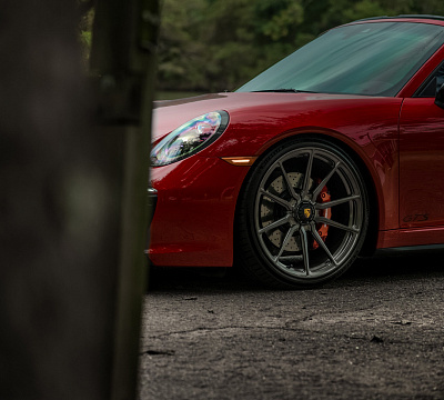 Фото дисков Vossen M-X2 на Porsche 911 VII