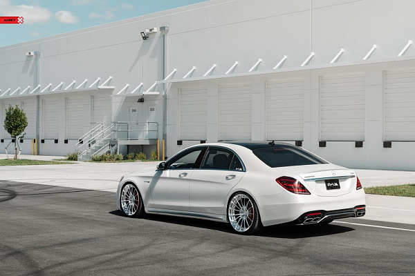 Фото дисков Anrky AN29 Полированный лак на Mercedes-Benz S-Class (W222, C217)
