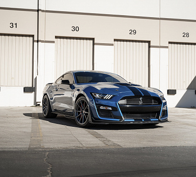 Фото дисков Vossen M-X2 на Ford Mustang VI